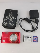 Olympus vg-120 14.0MP Red Digital Camera with Battery SD Card And Charger  comprar usado  Enviando para Brazil
