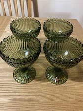 green glass bowls for sale  SETTLE