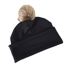 Black jersey beanie for sale  BEDFORD