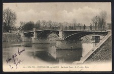 Old postcard pontailler d'occasion  Expédié en Belgium