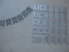 Wimpel banner alphabet gebraucht kaufen  Broderstorf