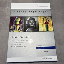 Hahnemühle FineArt InkJet Paper Photo Rag weiß A4 308 gsm, 25 Blatt comprar usado  Enviando para Brazil