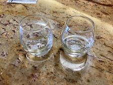2 Glenmorangie Single Malt Scotch Whisky Snifter Tumbler Rocks Glass Base Pesada comprar usado  Enviando para Brazil