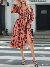 Floral print surplice for sale  East Meadow
