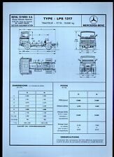 Mercedes benz lps for sale  UK