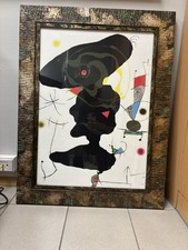 Joan miro litografia usato  Torino