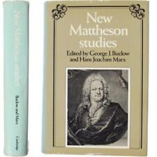 Johann mattheson classical for sale  Tonawanda