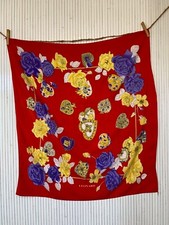 Foulard carré vintage d'occasion  Le Péage-de-Roussillon