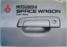Usado, Manual do proprietário de carro MITSUBISHI Space Wagon 1998 #ODLE99E2, #BL99/01/0099 comprar usado  Enviando para Brazil