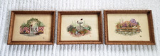 Vtg framed needlepoint for sale  Lincoln