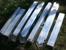 Stück aluminium rechteckrohr gebraucht kaufen  Beilngries