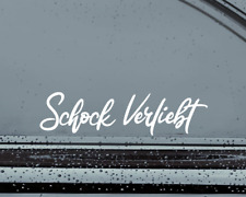 Aufkleber schock verliebt gebraucht kaufen  Papenburg