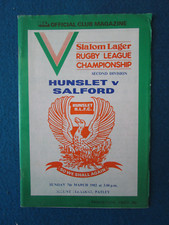 Hunslet salford rugby for sale  DAWLISH