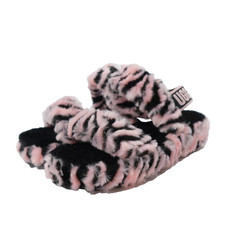 Chinelos plataforma rosa UGG Oh Yeah estampa de tigre slide 1128252 feminino tamanho EUA 5 comprar usado  Enviando para Brazil