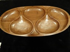 Vintage footed wooden for sale  Union