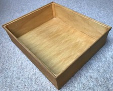 Holzkiste lackiert 39x33x11 gebraucht kaufen  Hannover