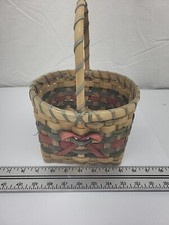 Basket woven christmas for sale  Hastings