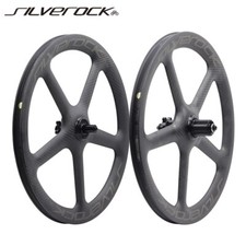 Clincher conjunto de rodas BMX carbono 20 polegadas 406 5 raios para rodas de bicicleta dobráveis City comprar usado  Enviando para Brazil