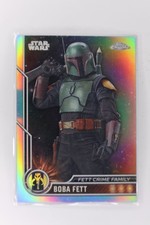 2023 Topps Chrome Star Wars Boba Fett Refractor na sprzedaż  PL