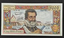 Billet 5000 francs d'occasion  Plombières-lès-Dijon