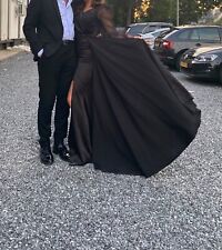 Schwarz abendkleid kleid gebraucht kaufen  Solingen