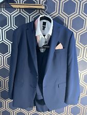 Navy blue suit for sale  STOKE-ON-TRENT