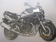 Suzuki Bandit 1200 lasergeschnittenes Stahlmodel no. 20 mittelgroß comprar usado Suzuki Bandit 1200 lasergeschnittenes Stahlmodel no. 20 mittelgroß comprar usado  Enviando para Brazil