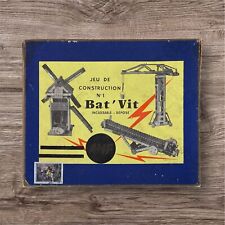 BAT VIT Jeu de Construction 1961 Mid Century Game VINTAGE TOYS Made in France segunda mano  Embacar hacia Argentina