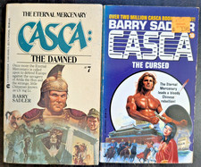 Casca The Eternal Mercenary 2 Book Lot PB Barry Sadler #7, 18 Damned Cursed VTG comprar usado  Enviando para Brazil