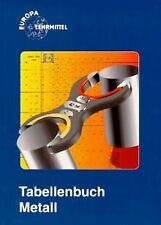 Tabellenbuch metall tabellen gebraucht kaufen  Berlin