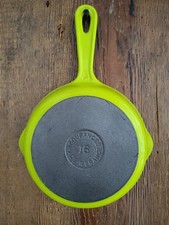 Creuset yellow green for sale  Orleans