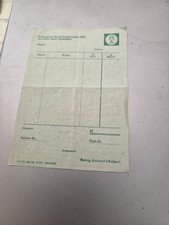 Alte ddr rechnung gebraucht kaufen  Stollberg, Niederdorf