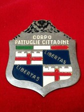 Distintivo pattuglie cittadine usato  Bologna