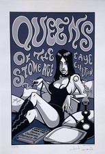 Pôster concerto Queens of the Stone Age Ventura 2003 Justin Hampton edição especial... comprar usado  Enviando para Brazil