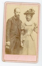 Photo cdv couple d'occasion  Expédié en Belgium