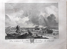 18thc. stormy coastal d'occasion  Expédié en Belgium