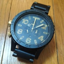 Relógio Nixon The 51 30 Chrono preto/dourado bateria, usado comprar usado  Enviando para Brazil