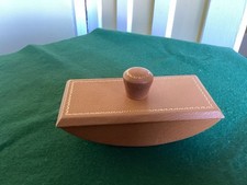 Vintage desk tan for sale  CIRENCESTER