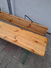 Biergarten bank klappbar gebraucht kaufen  Hainburg
