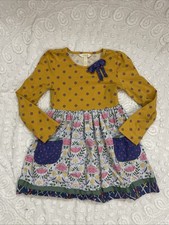 Vestido Matilda Jane Gold Star escolha seu próprio caminho manga longa tamanho 6 floral comprar usado  Enviando para Brazil
