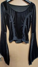 Bluse gothic mittelalter gebraucht kaufen  Aschersleben