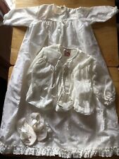 Christening gown shoes for sale  CREDITON