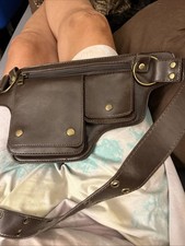 Black leather two for sale  White Oak