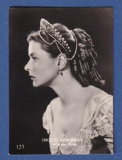 Star Gum Works Belgium Film Stars #123 Ingrid Bergman 8,2x5,6 cm, usado comprar usado  Enviando para Brazil