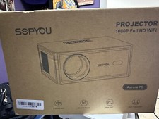 Sopyou projector with d'occasion  Expédié en Belgium