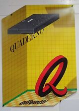 Manifesto affiche olivetti usato  Bussoleno