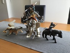 Schleich kampfelefant konvolut gebraucht kaufen  Hamburg