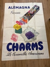 Manifesto pubblicitario charms usato  Pontedera
