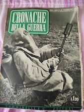 Riviste cronache guerra usato  Marino