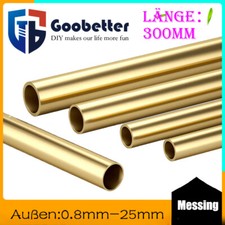 Messing Rundrohr Rohre Brass Tube Außen 0.8-25mm, Länge 300mm Modellbau Profile, usado comprar usado  Enviando para Brazil